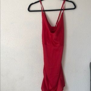 Red sexy dress